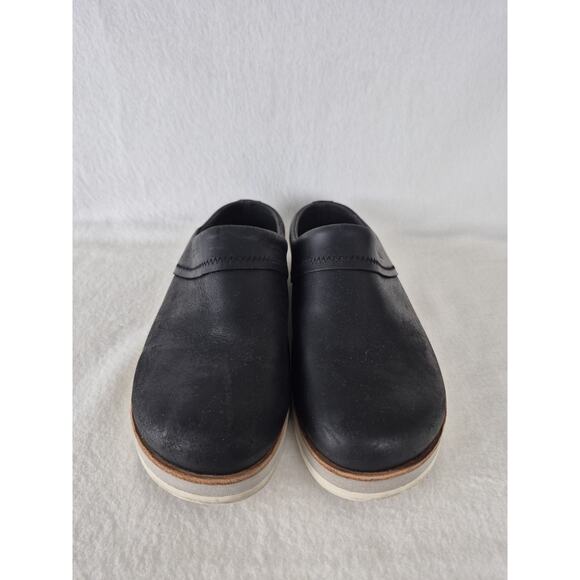 Merrell Juno Clogs in Black Leather Size US 8 UK 5.5 EUR 38.5 - Picture 2 of 8
